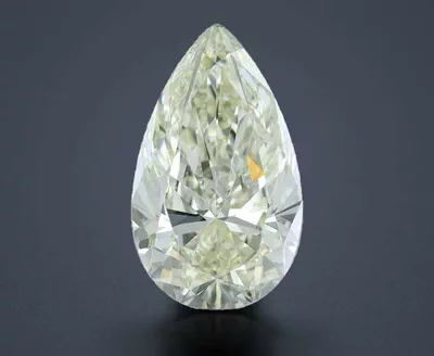 4.38ct J VVS2 Rare Carat Ideal Cut Pear Diamond