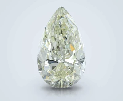4.38ct J VVS2 Rare Carat Ideal Cut Pear Diamond