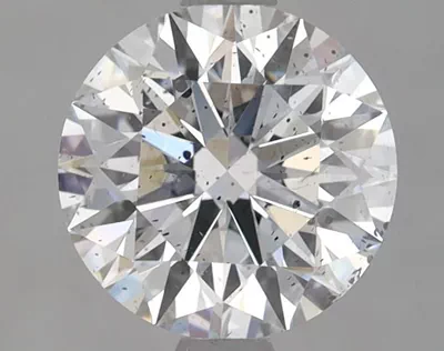 1.78ct F SI2 Rare Carat Ideal Cut Round Lab Grown Diamond