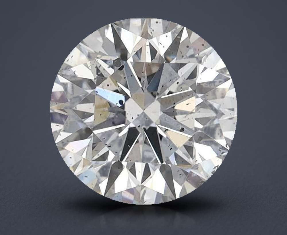 1.78ct F SI2 Rare Carat Ideal Cut Round Lab Grown Diamond