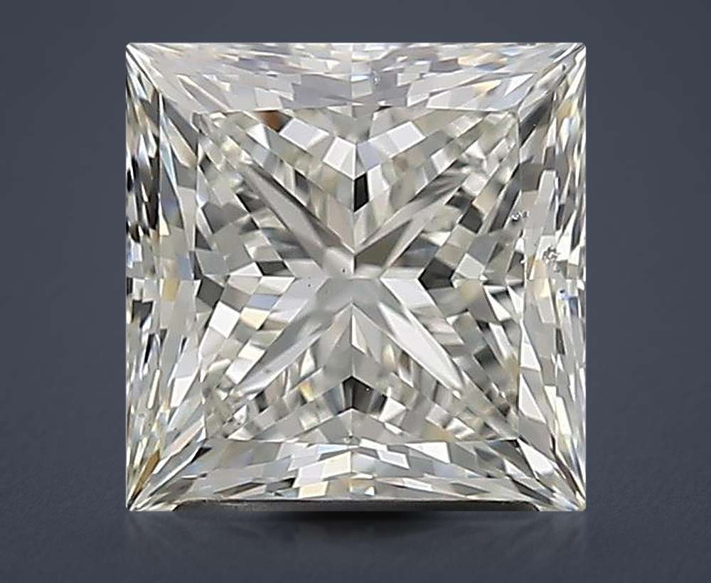 2.20ct I SI1 Rare Carat Ideal Cut Princess Diamond