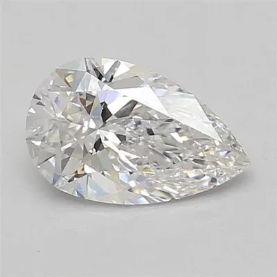 1.26ct E VVS2 Rare Carat Ideal Cut Pear Lab Grown Diamond
