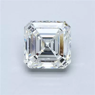 6.01ct H VVS2 Excellent Cut Asscher Diamond