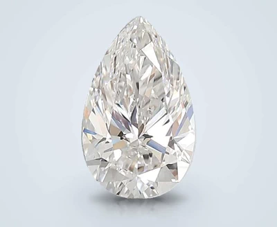 2.41ct E VVS2 Rare Carat Ideal Cut Pear Lab Grown Diamond