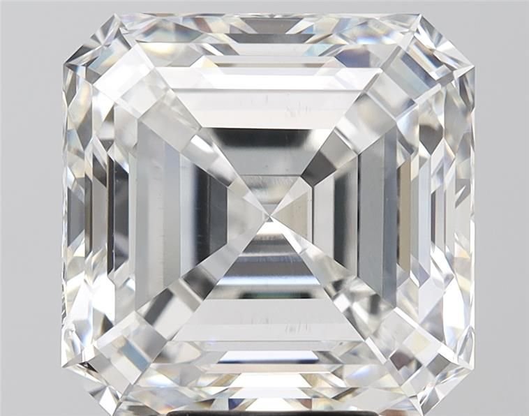 8.06ct H VS1 Rare Carat Ideal Cut Asscher Lab Grown Diamond