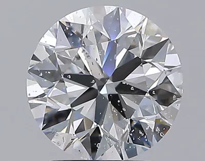 2.01ct D SI2 Excellent Cut Round Diamond