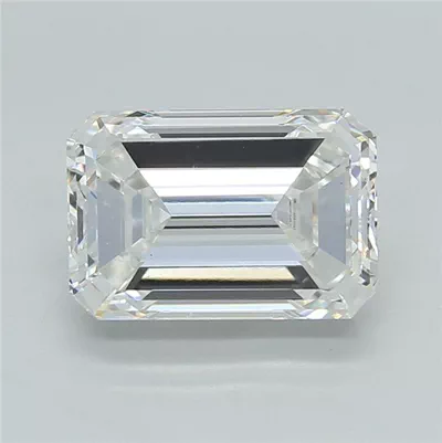 3.02ct F VS1 Very Good Cut Emerald Lab Grown Diamond