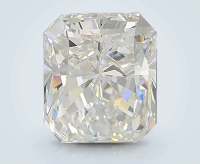 5.01ct G SI1 Rare Carat Ideal Cut Radiant Lab Grown Diamond