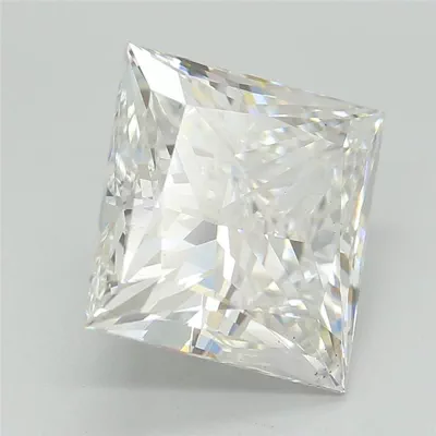 3.01ct E VS2 Rare Carat Ideal Cut Princess Lab Grown Diamond
