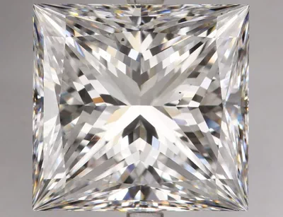 8.06ct E VS2 Excellent Cut Princess Diamond