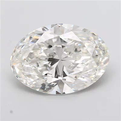 25.03ct F VS1 Rare Carat Ideal Cut Oval Lab Grown Diamond