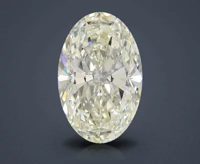5.05ct J VS1 Rare Carat Ideal Cut Oval Diamond