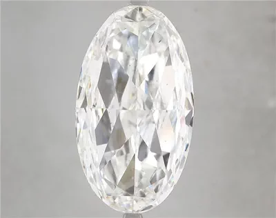 11.98ct E VS1 Good Cut Oval Lab Grown Diamond