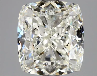 3.01ct J SI2 Very Good Cut Cushion Diamond
