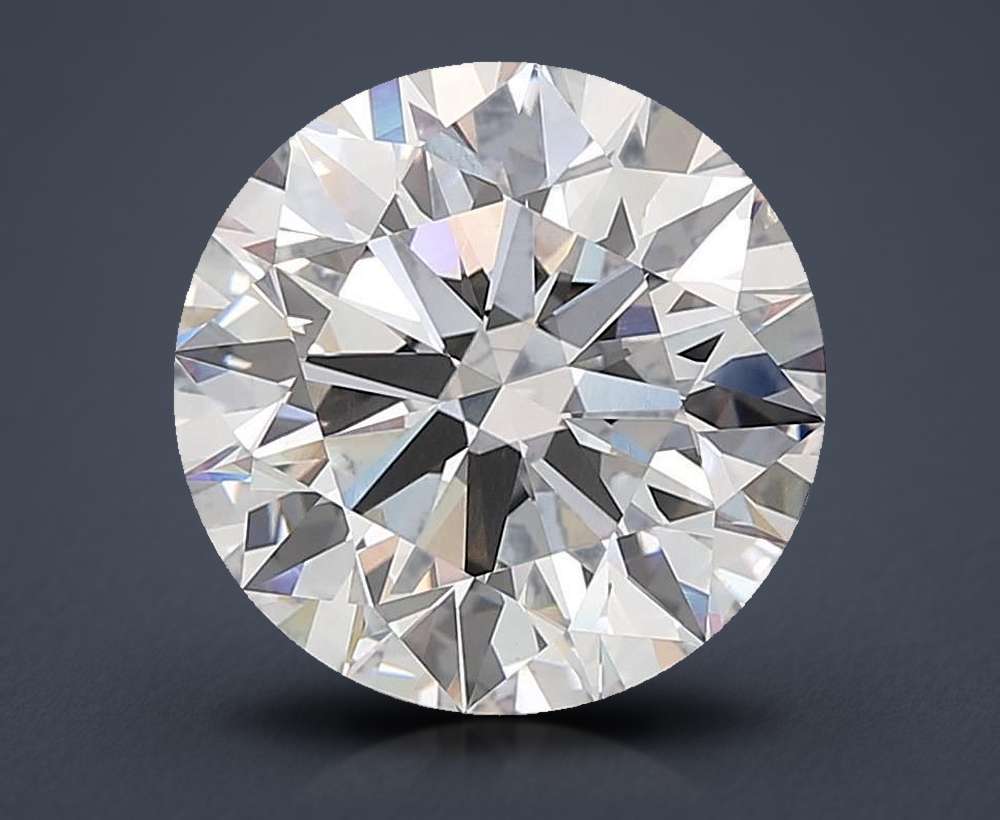 23.04ct E VVS2 Rare Carat Ideal Cut Round Lab Grown Diamond