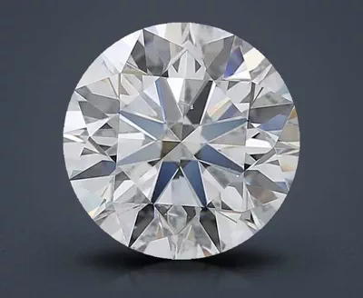 2.51ct G SI1 Rare Carat Ideal Cut Round Diamond