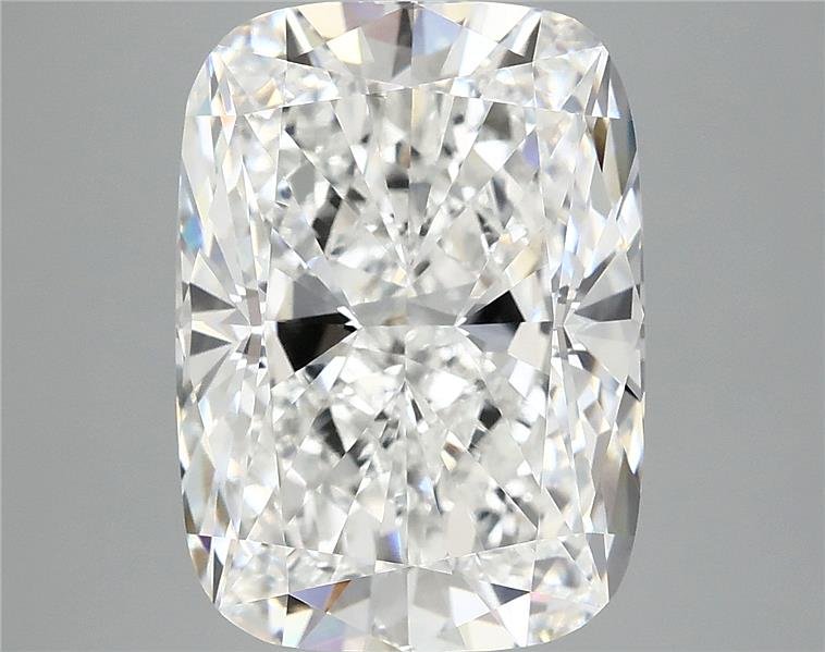 7.32ct E VVS2 Rare Carat Ideal Cut Cushion Lab Grown Diamond
