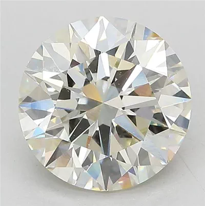 3.09ct J VS1 Rare Carat Ideal Cut Round Lab Grown Diamond