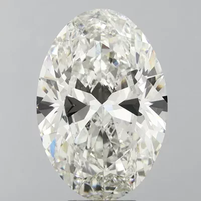 10.01ct H VS1 Rare Carat Ideal Cut Oval Lab Grown Diamond