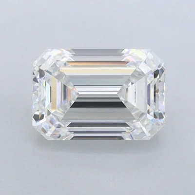 1.06ct E IF Very Good Cut Emerald Lab Grown Diamond