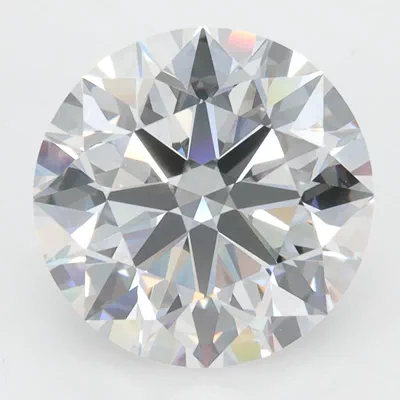 4.01ct E VVS2 Rare Carat Ideal Cut Round Lab Grown Diamond