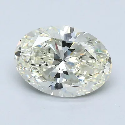 1.37ct K VVS1 Rare Carat Ideal Cut Oval Diamond