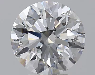 3.50ct D VS2 Excellent Cut Round Diamond