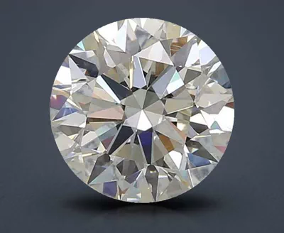 2.50ct I SI2 Rare Carat Ideal Cut Round Diamond