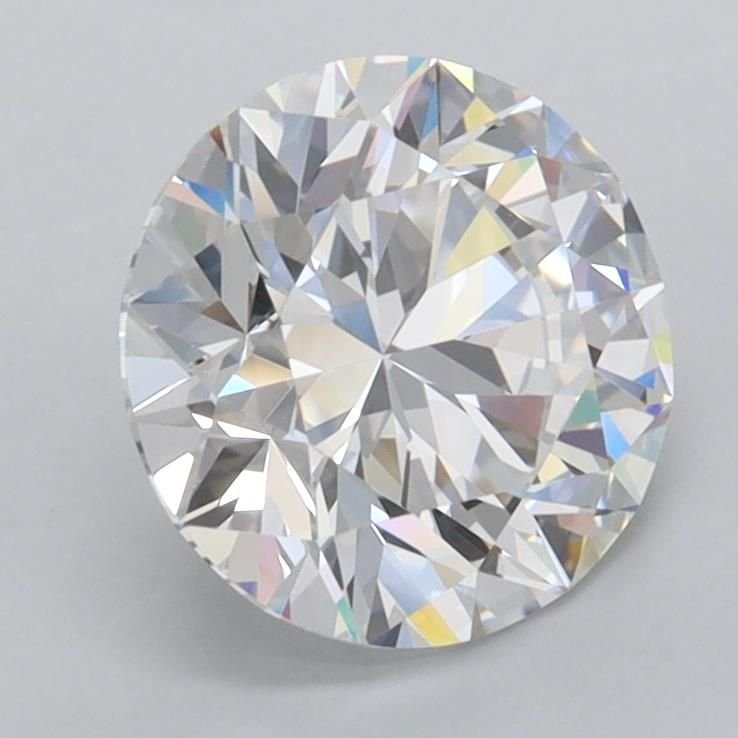 1.97ct D VVS1 Rare Carat Ideal Cut Round Lab Grown Diamond