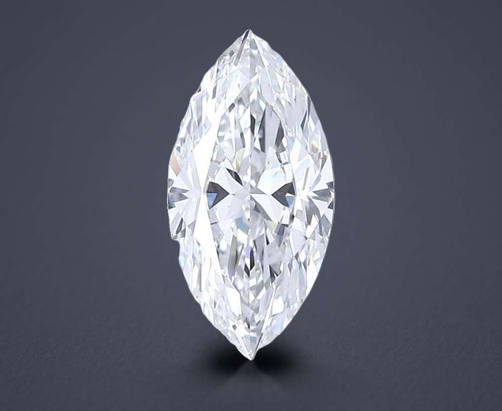 2.09ct E VVS2 Rare Carat Ideal Cut Marquise Lab Grown Diamond