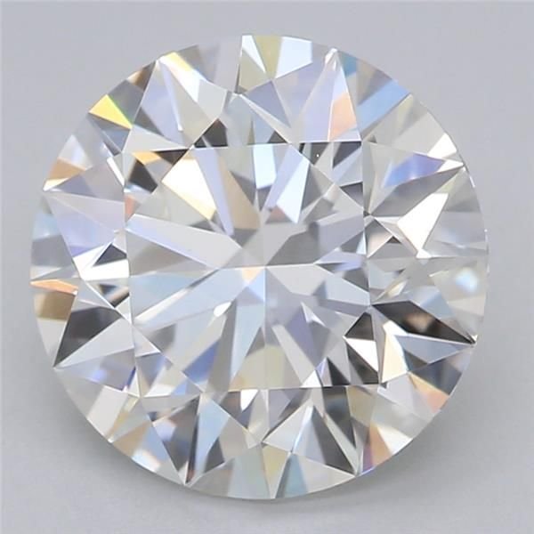 2.07ct F VVS2 Rare Carat Ideal Cut Round Lab Grown Diamond