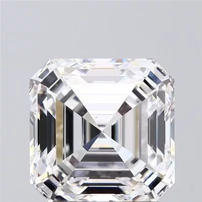 3.06ct E VS1 Rare Carat Ideal Cut Asscher Lab Grown Diamond
