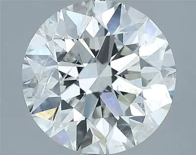 2.81ct H SI2 Rare Carat Ideal Cut Round Diamond
