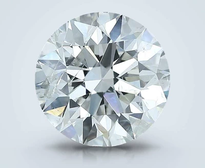 2.81ct H SI2 Rare Carat Ideal Cut Round Diamond