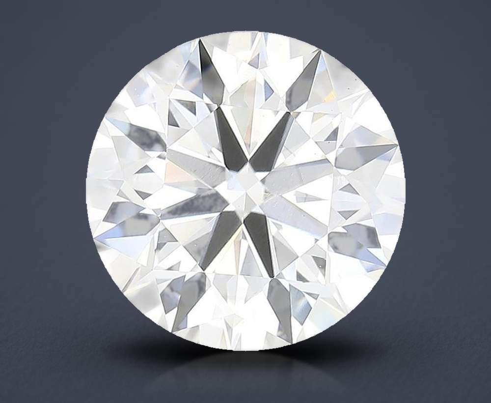 6.63ct G VS2 Rare Carat Ideal Cut Round Lab Grown Diamond