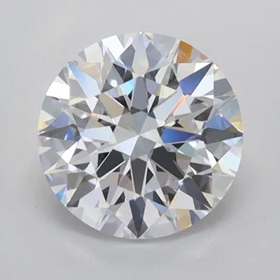 1.24ct D VS2 Rare Carat Ideal Cut Round Lab Grown Diamond