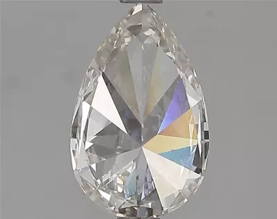 1.51ct K SI1 Rare Carat Ideal Cut Pear Diamond