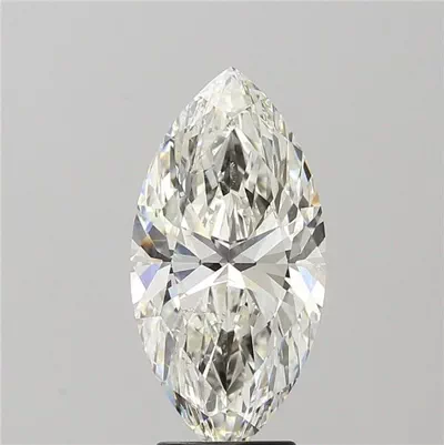 4.07ct J SI2 Rare Carat Ideal Cut Marquise Diamond