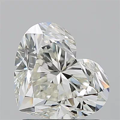 1.64ct K VVS2 Rare Carat Ideal Cut Heart Diamond