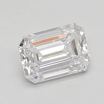 0.56ct D VVS1 Rare Carat Ideal Cut Emerald Lab Grown Diamond