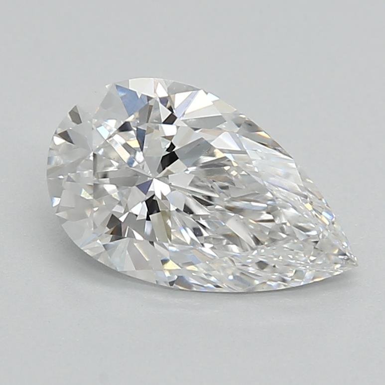 0.96ct E VVS2 Rare Carat Ideal Cut Pear Lab Grown Diamond