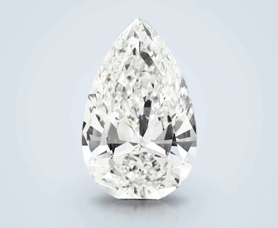 12.04ct F VVS2 Excellent Cut Pear Lab Grown Diamond