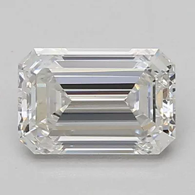 1.53ct E VS1 Excellent Cut Emerald Lab Grown Diamond