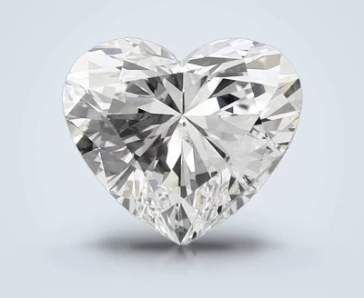2.04ct F VS1 Rare Carat Ideal Cut Heart Lab Grown Diamond