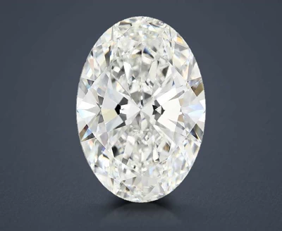 11.78ct E VS1 Rare Carat Ideal Cut Oval Lab Grown Diamond