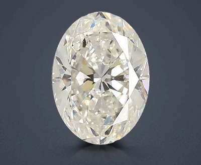 1.81ct I SI1 Rare Carat Ideal Cut Oval Diamond