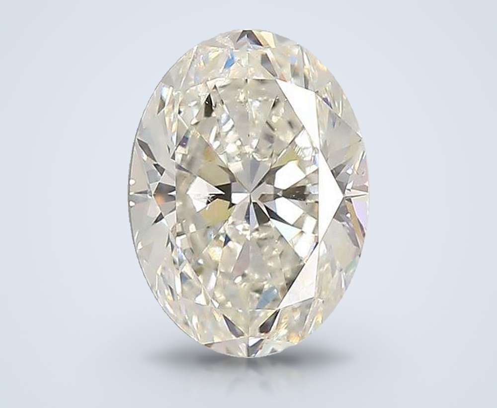 1.81ct I SI1 Rare Carat Ideal Cut Oval Diamond
