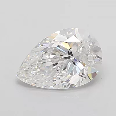 2.39ct E VVS2 Rare Carat Ideal Cut Pear Lab Grown Diamond