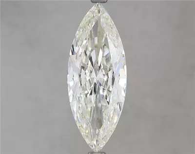 3.02ct K SI2 Rare Carat Ideal Cut Marquise Diamond