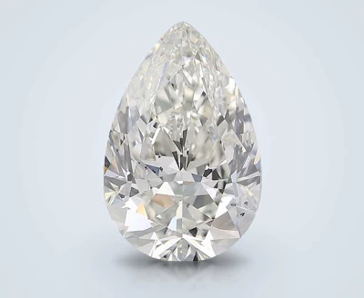 4.01ct I SI1 Rare Carat Ideal Cut Pear Diamond